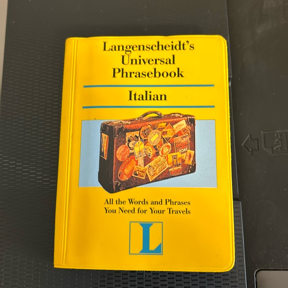 🔥3 for $10🔥 Langenscheidt’s universal phrase book - Italian